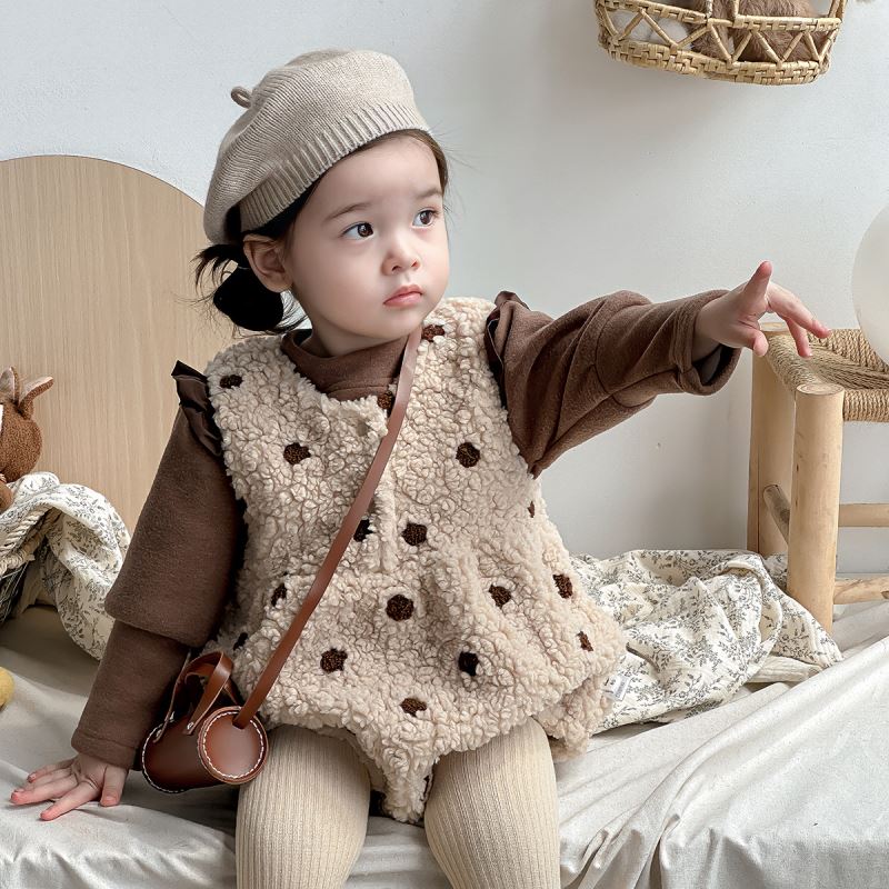 2024冬新作★ベビー服　ロンパース&トップス&ワンピース分けて★66cm〜100cm