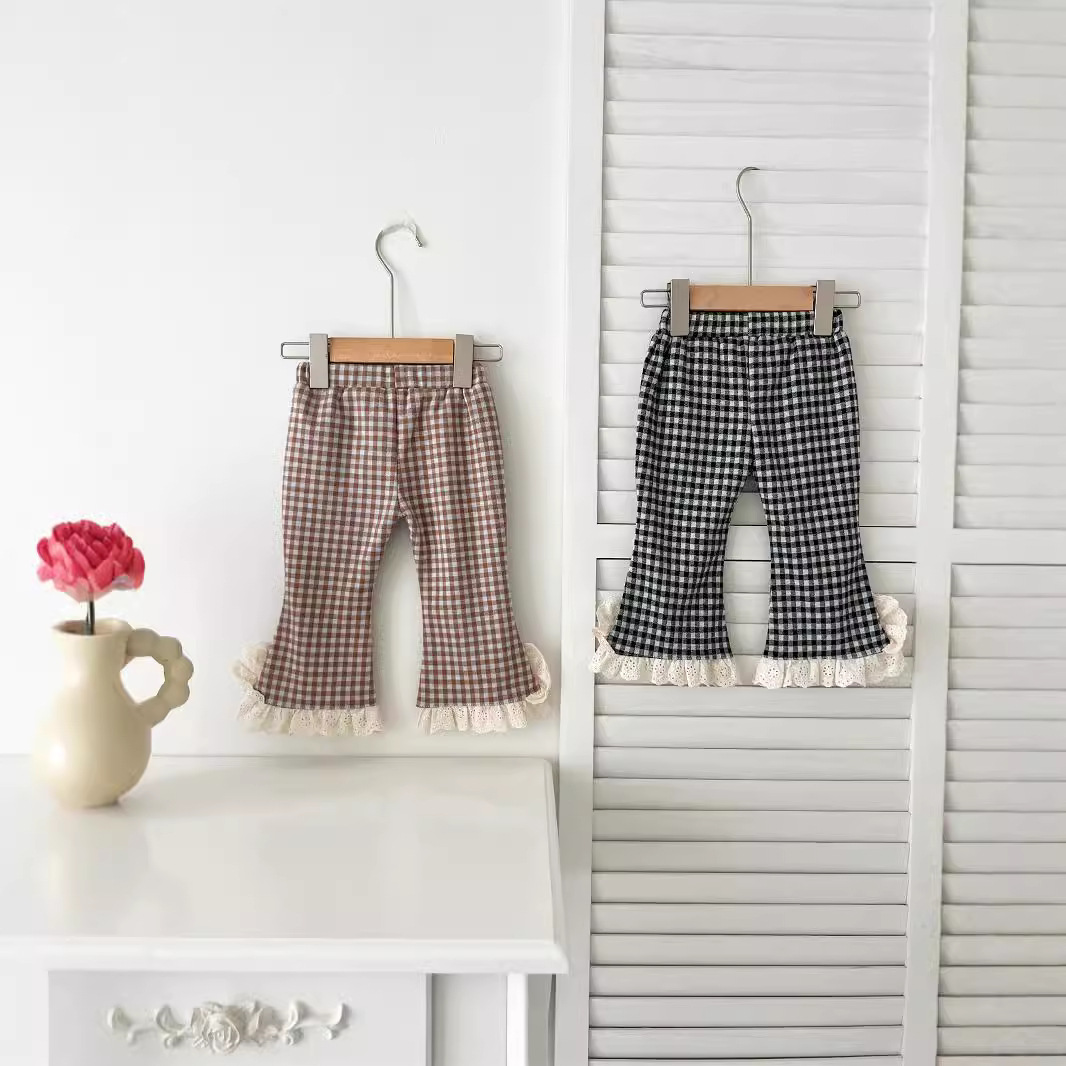 2024★春秋新作★韓国風子供服★ズボン★66cm〜120cm 2色