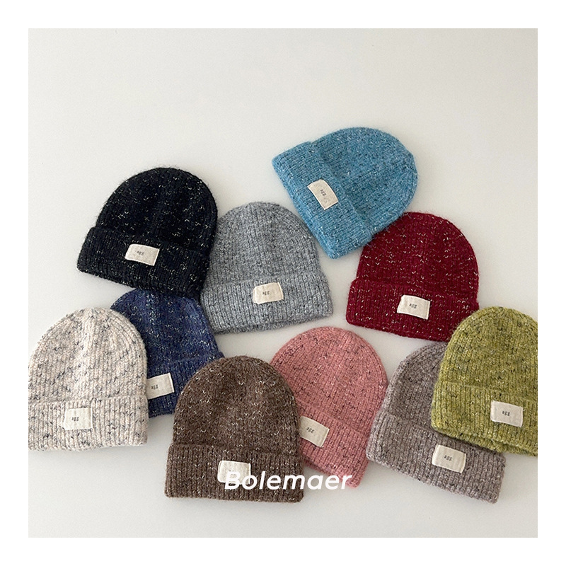 「2024」子供用★帽子★ニット帽子★キッズ★防寒★暖かい★10色
