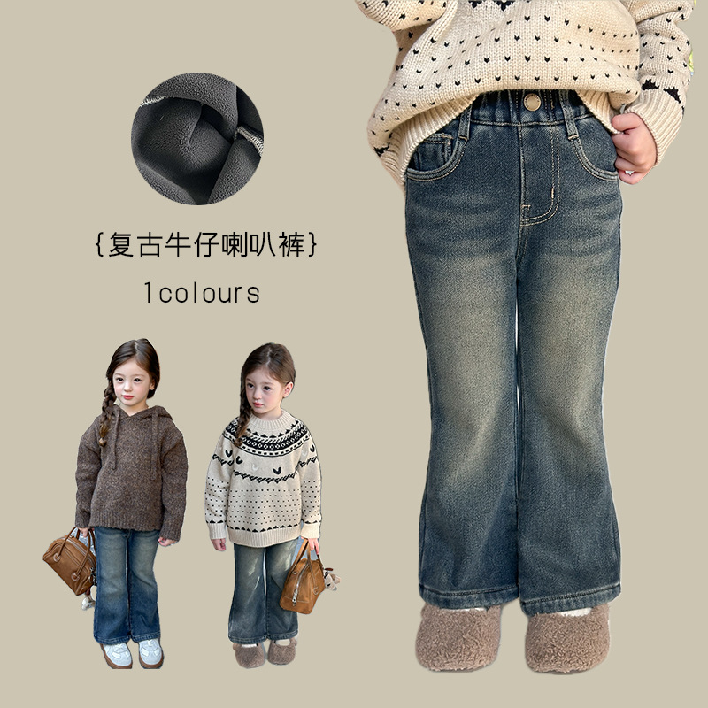 2024冬新入荷A★子供服　ズボン★90cm〜160cm