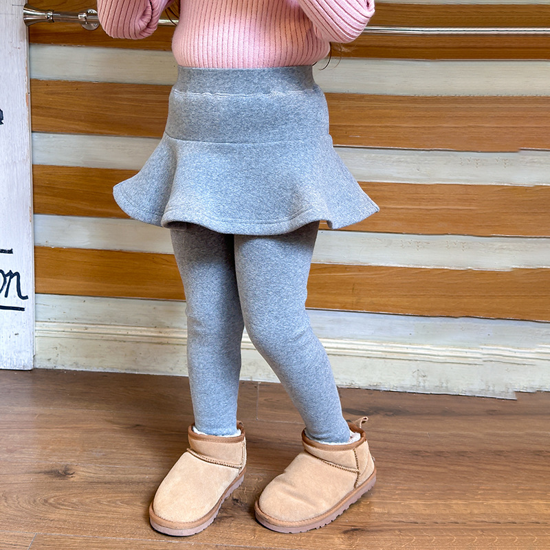 2024冬新入荷A★子供服　スカートズボン★90cm〜160cm 3色