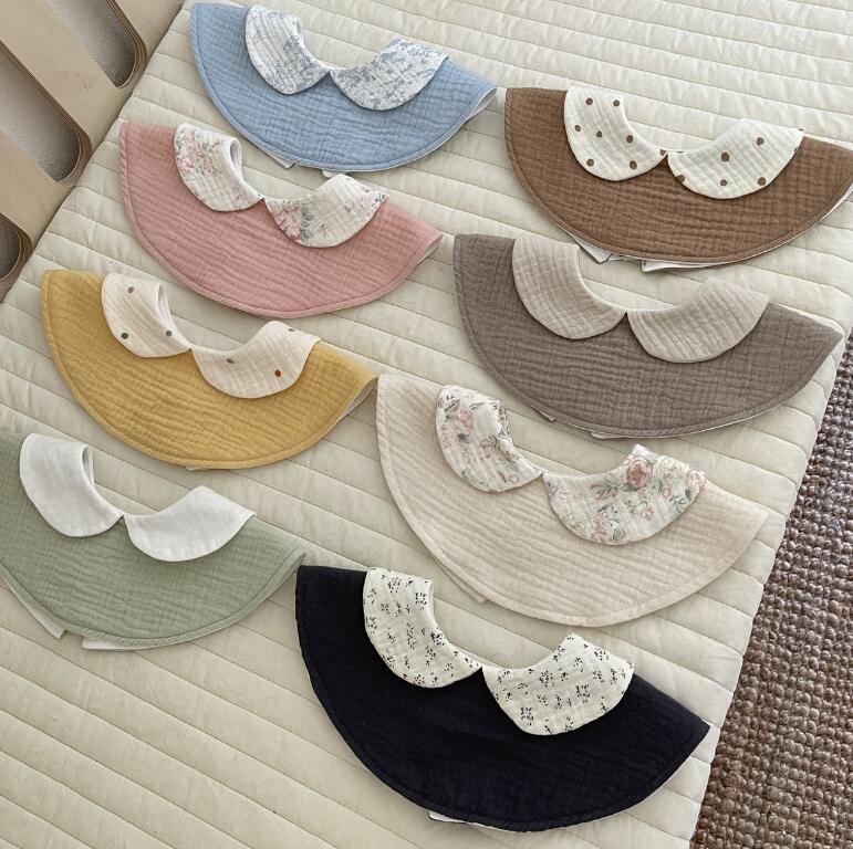 新登場★ベビー涎掛け★食事用★8色