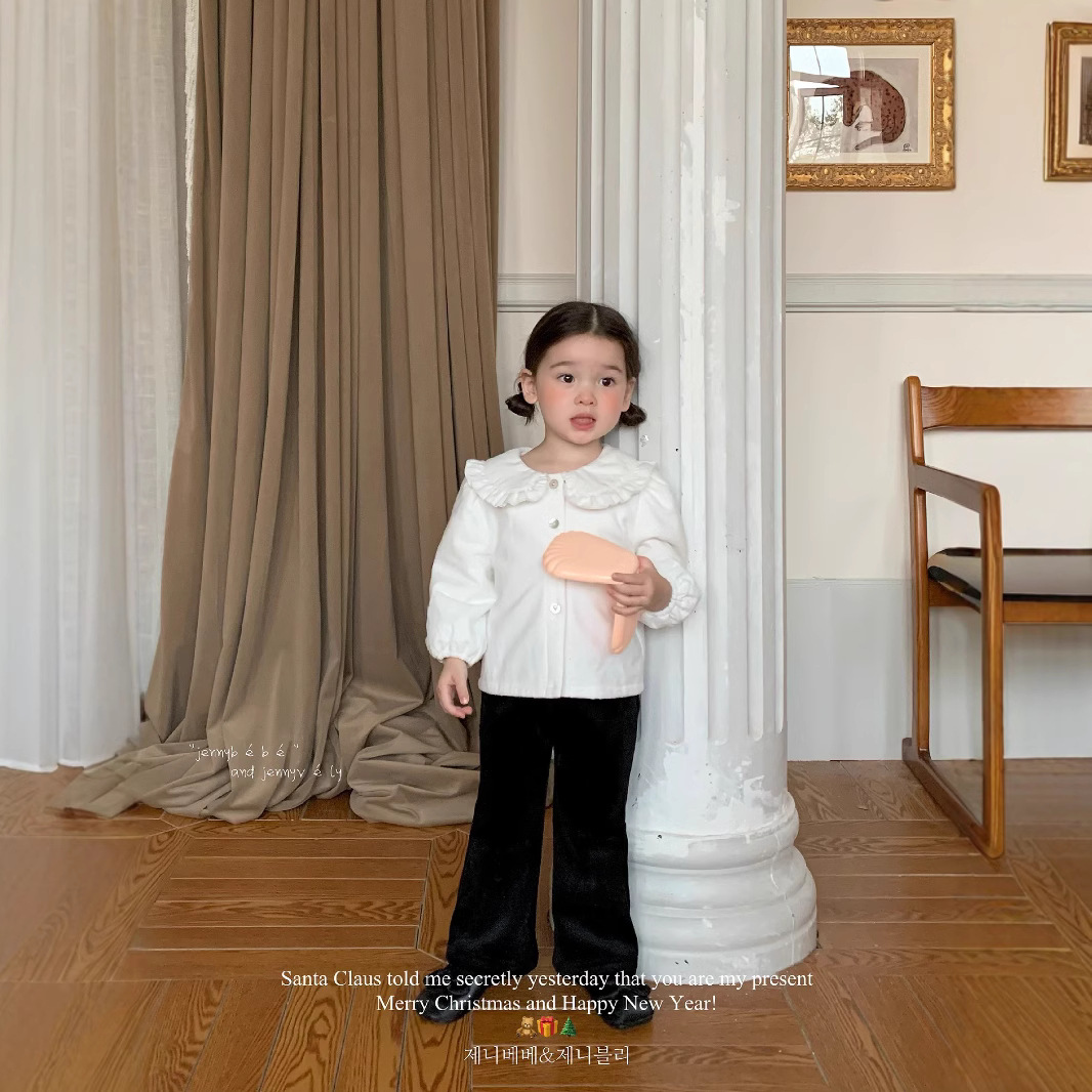 2024秋冬新品jen★子供服　厚手トップス&ズボン分けて★80cm〜110cm