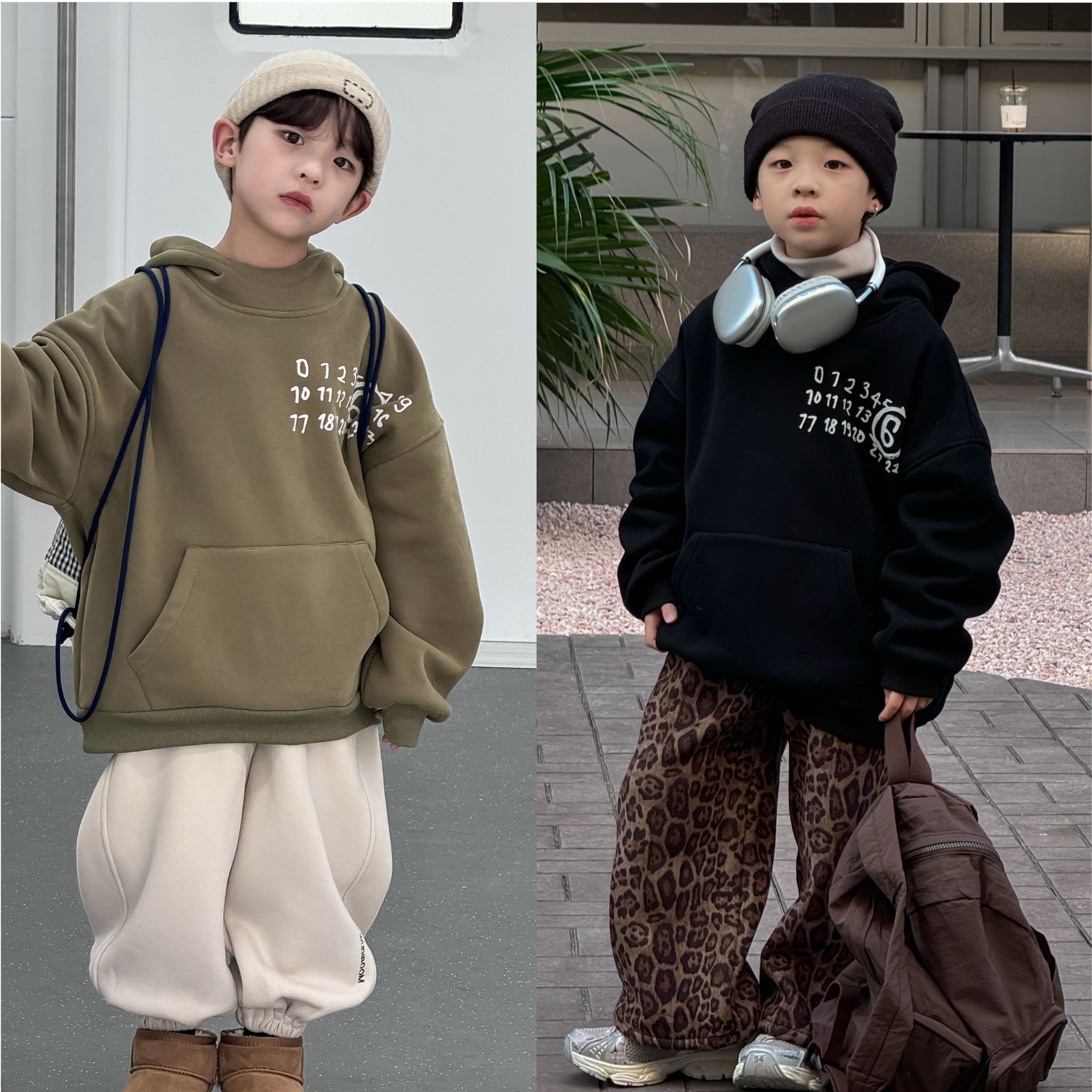 2024★秋冬新作★韓国風子供服★トレーナー★100cm〜150cm 2色
