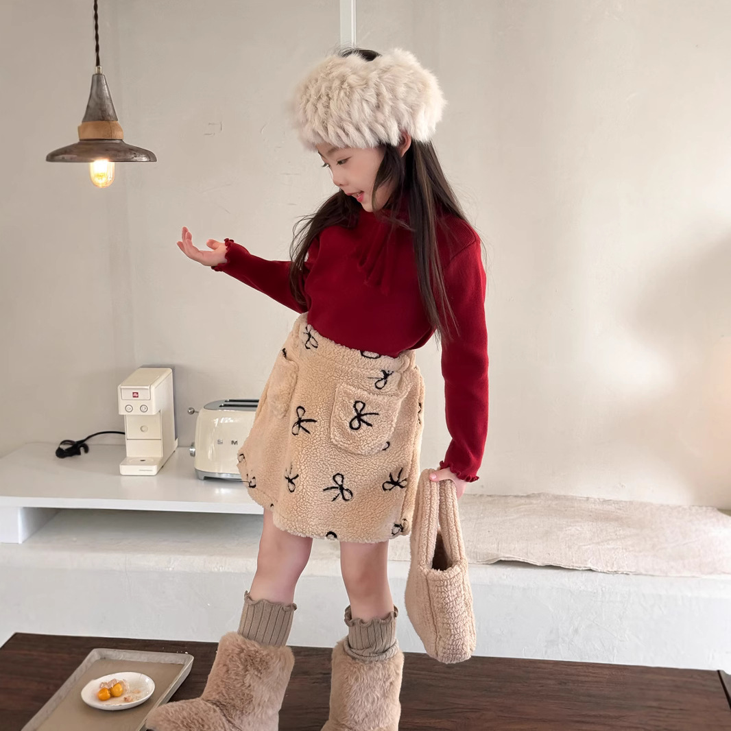 202冬新品Y★子供服　スカート★90cm〜150cm