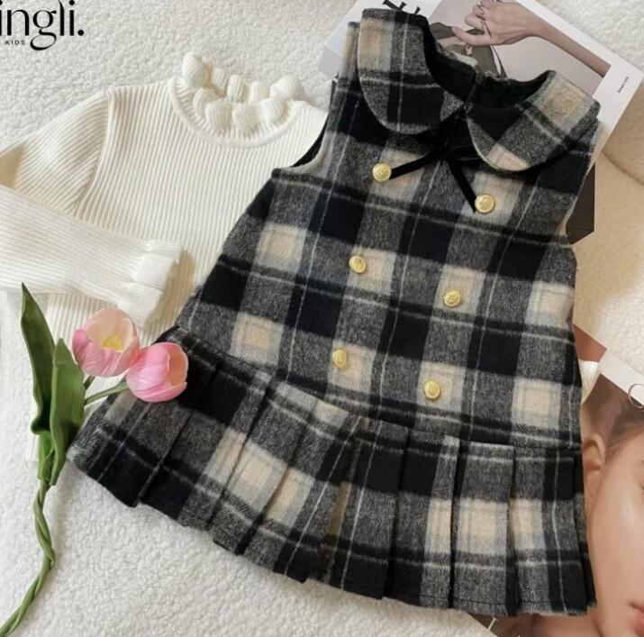 2024新品★子供服　ワンピース 裏起毛★90cm〜140cm