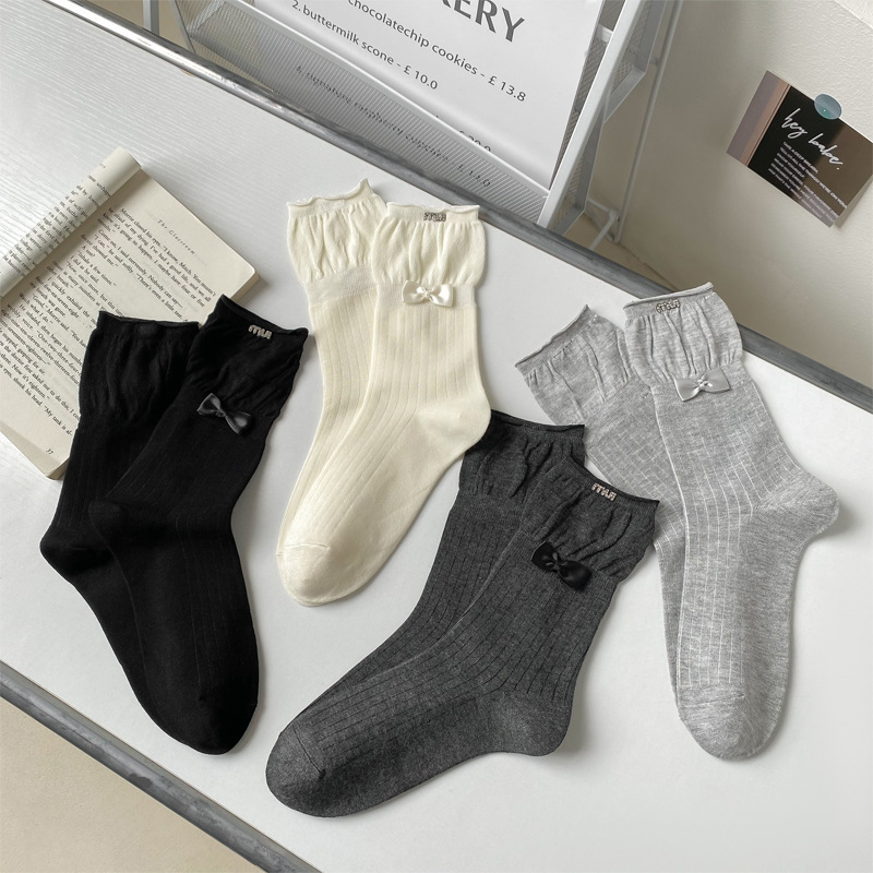 「2024」靴下★レディース★ソックス★大人用★女性用靴下★可愛い★4色