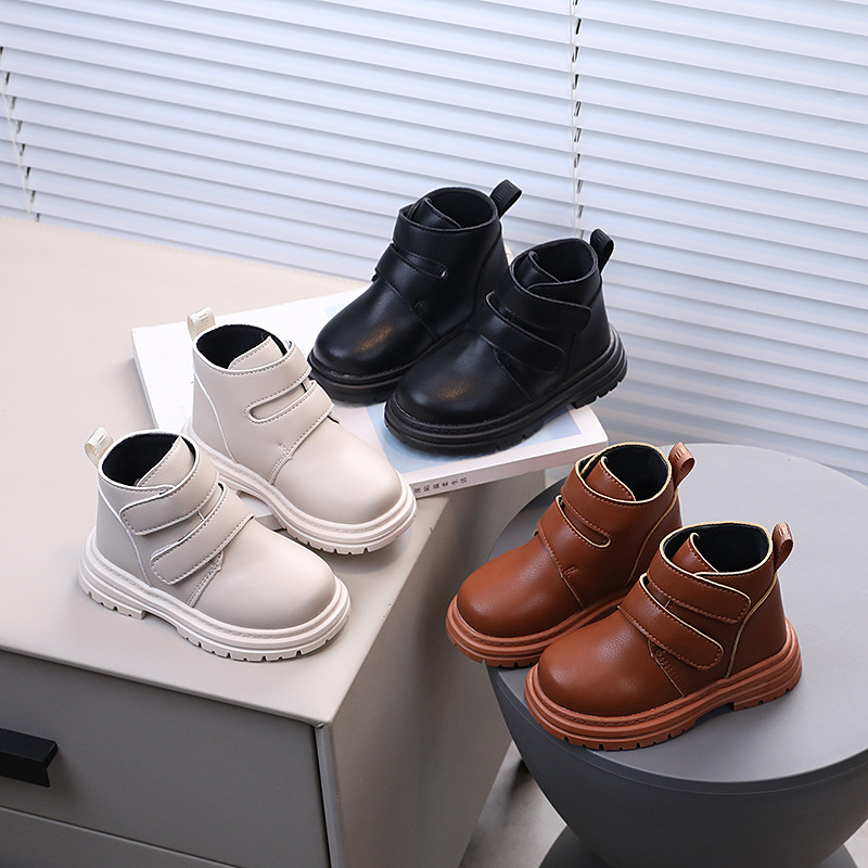 「2024」靴★子供靴★キッズ靴★シューズ★キッズ★ショートブーツ★3色21#〜30#