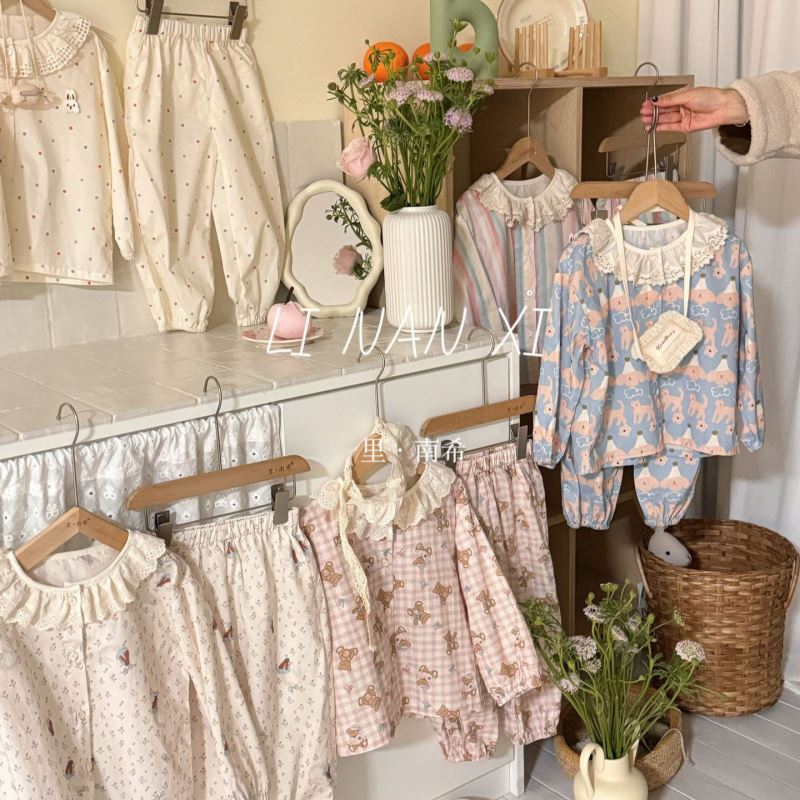 2025新品★子供服　部屋着セット　ルームウェア★90cm〜130cm 5色