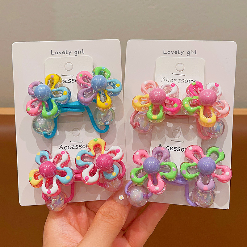 髪飾り★まとめ髪用★ヘアアクセサリー★子供用★ヘアゴム★可愛い