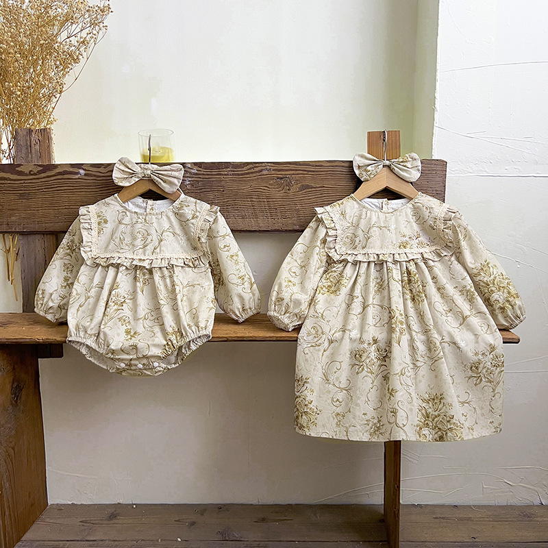 2025新入荷★ベビー服&姉妹服　ロンパース&ワンピース分けて★66〜90/80-120cm