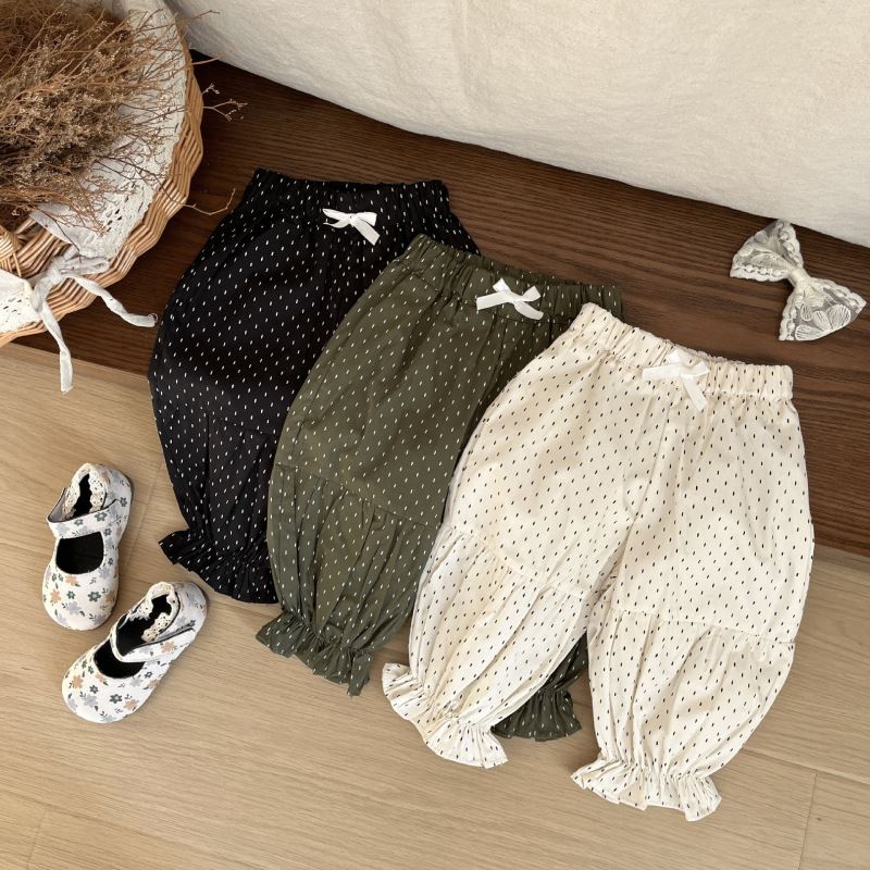 2025新作LL★子供服　ズボン★66〜100 3色