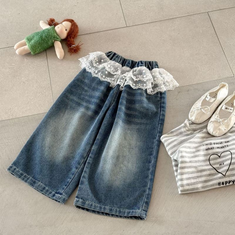 2025春新入荷LBB★子供服　デニムズボン★90cm〜140cm