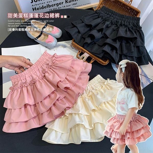 2025新品★子供服　スカート★90〜160 3色