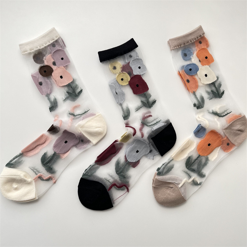 「2025」靴下★レディース★ソックス★大人用★女性用靴下★可愛い★3色