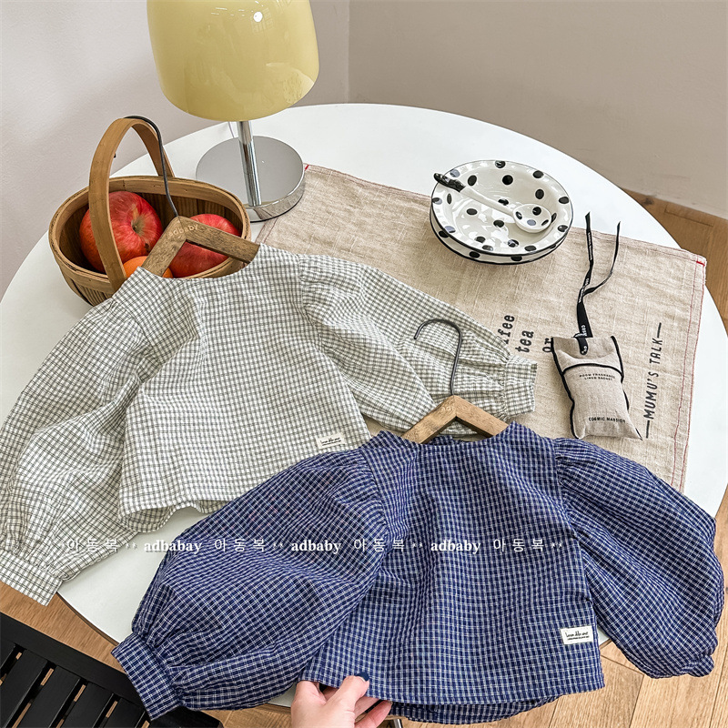 「2025」子供服★トップス★長袖シャツ★韓国風子供服★2色80cm〜130cm