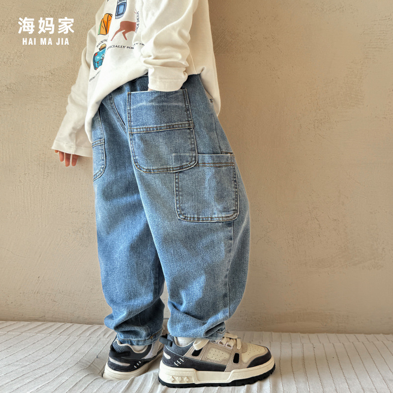 2025新入荷★子供服　デニムズボン★110cm〜170cm