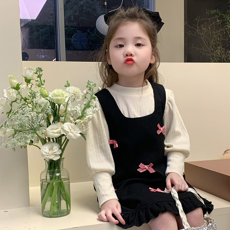 2025春新品★子供服　ワンピース+トップス　セット★90cm〜140cm
