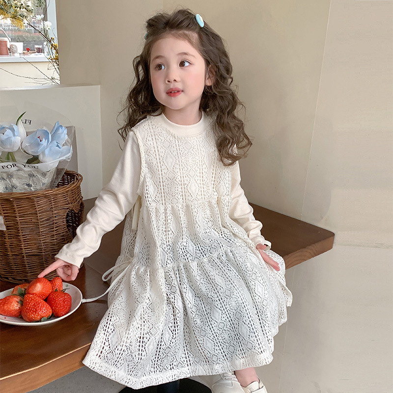 2025春新品★子供服　ワンピース+トップス　セット★90cm〜140cm
