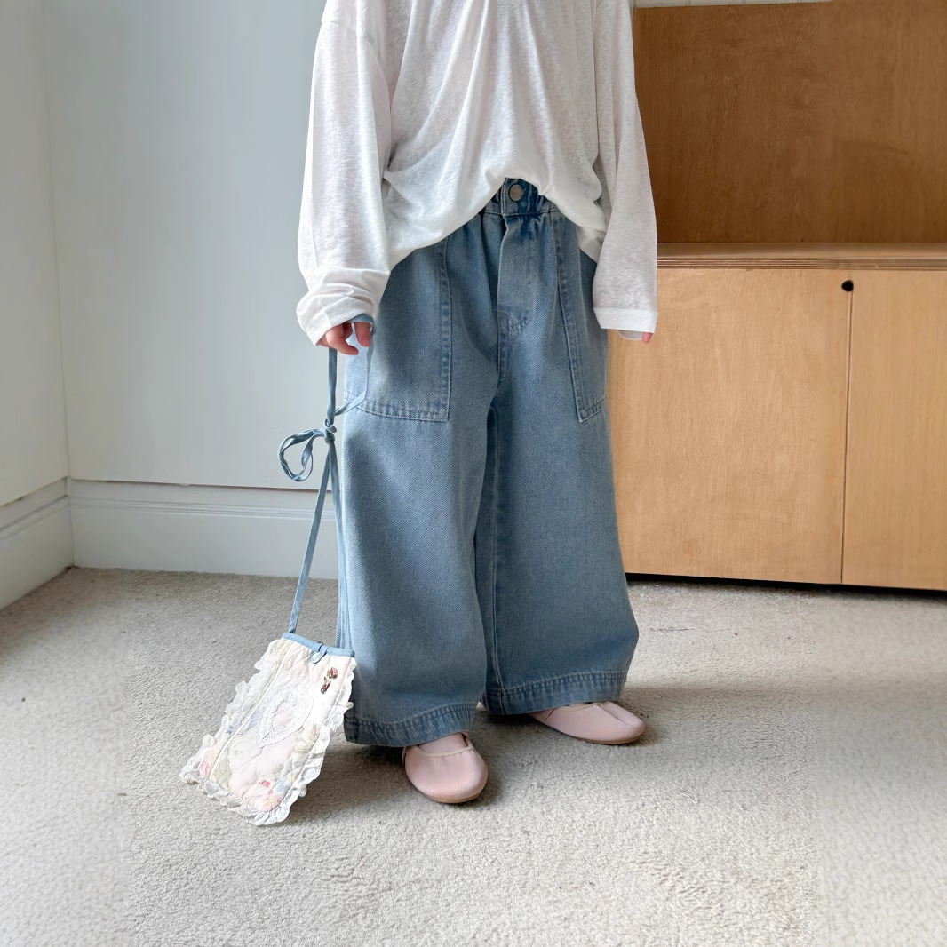 2025新入荷TT★子供服　デニムズボン★90cm〜150cm