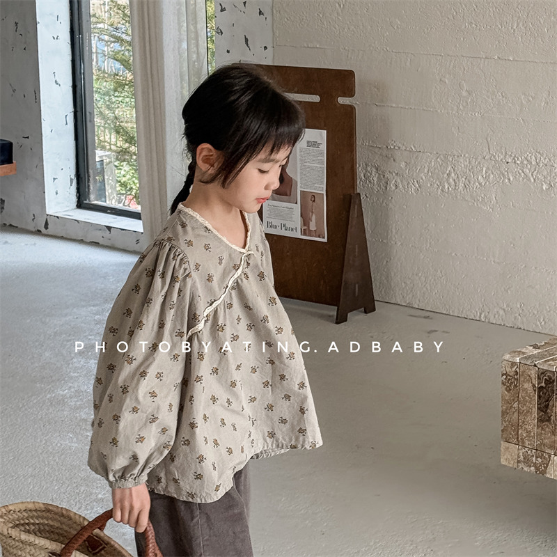 2025新作SJ★子供服　トップス★80cm〜130cm 2色