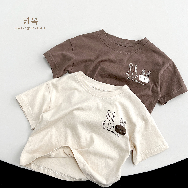 2025新作muji★子供服　Tトップス★80cm〜130cm 2色