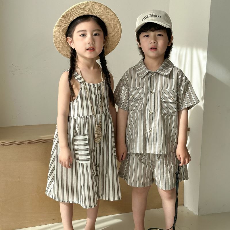 2025新品★子供服　ワンピース&上下セット★80cm〜150cm 2色