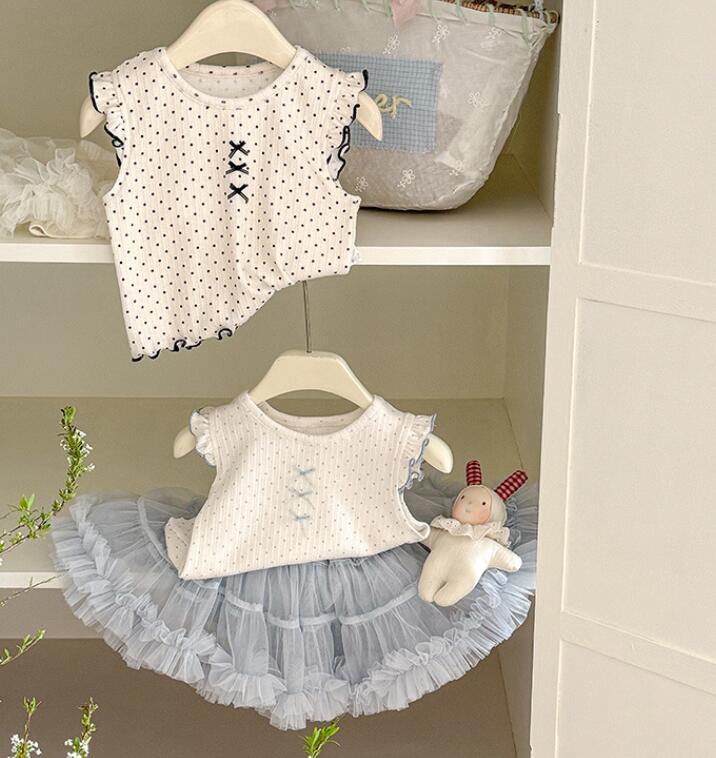 2025新作★子供服　トップス&スカート分けて★73CM〜100cm 3色