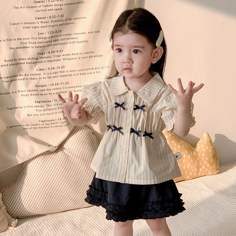 「2025」子供服★トップス+スカート★セットアップ★韓国風子供服★73cm〜100cm