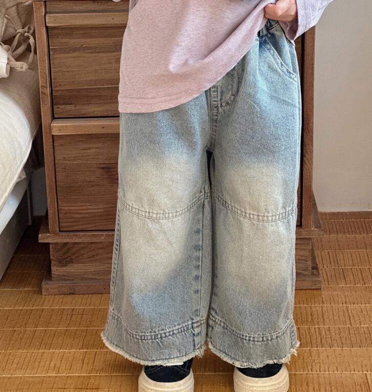 「2025」子供服★ズボン★ボトムス★ジーンズ★韓国風子供服★90cm〜140cm