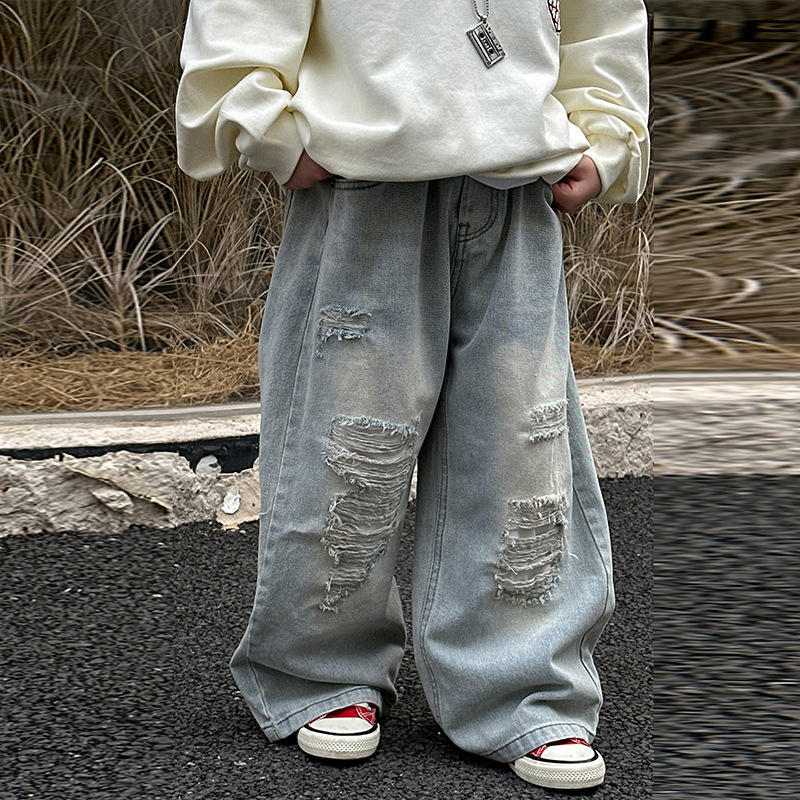 「2025」子供服★ズボン★ボトムス★ジーンズ★韓国風子供服★100cm〜140cm