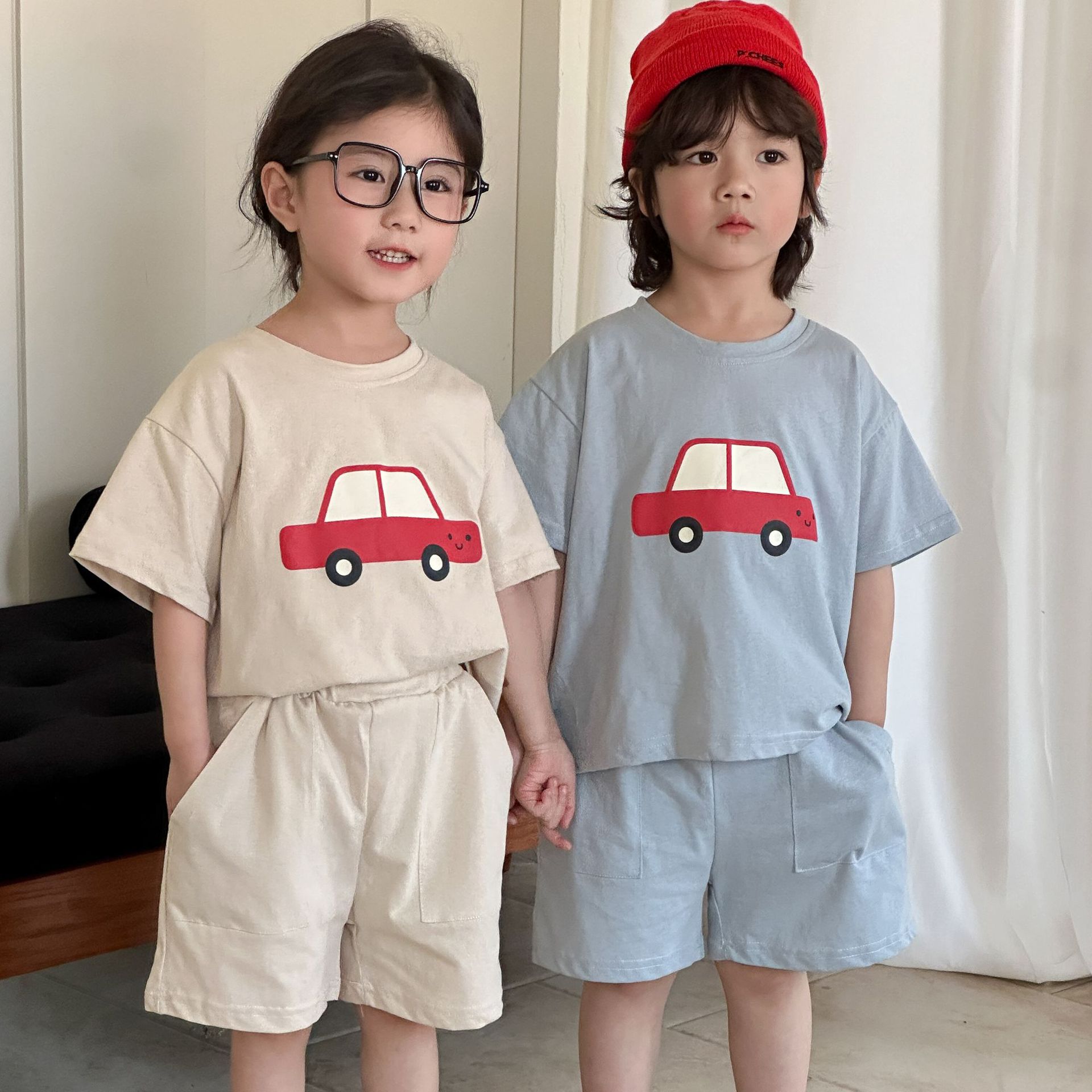 2025新品★子供服　セットアップ★80cm〜150cm 2色
