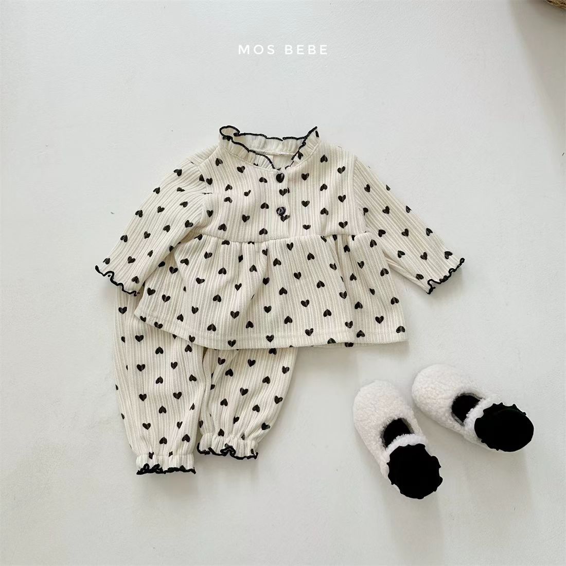 2025★夏新作★韓国風ベビー服★トップス+ズボン★73CM〜120cm 2色