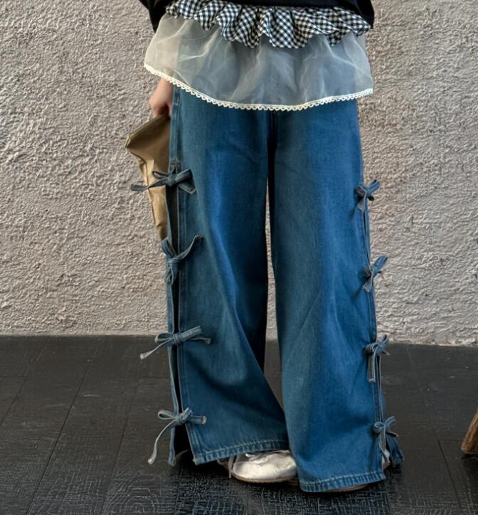 「2025」子供服★ズボン★ボトムス★ジーンズ★韓国風子供服★110cm〜160cm