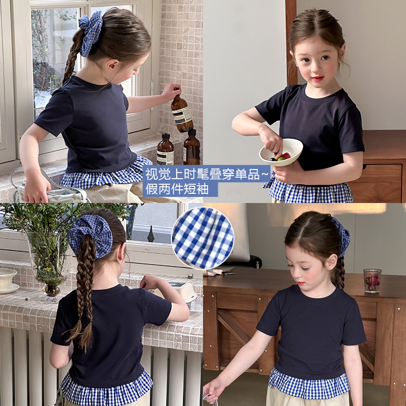 2025夏新作A★子供服　トップス★90cm〜170cm