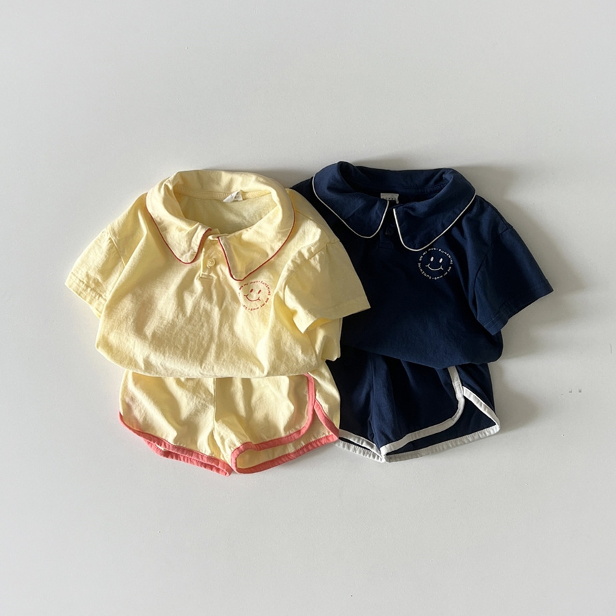 「2025」子供服★トップス+ショートパンツ★セットアップ★韓国風子供服★2色73cm〜100cm