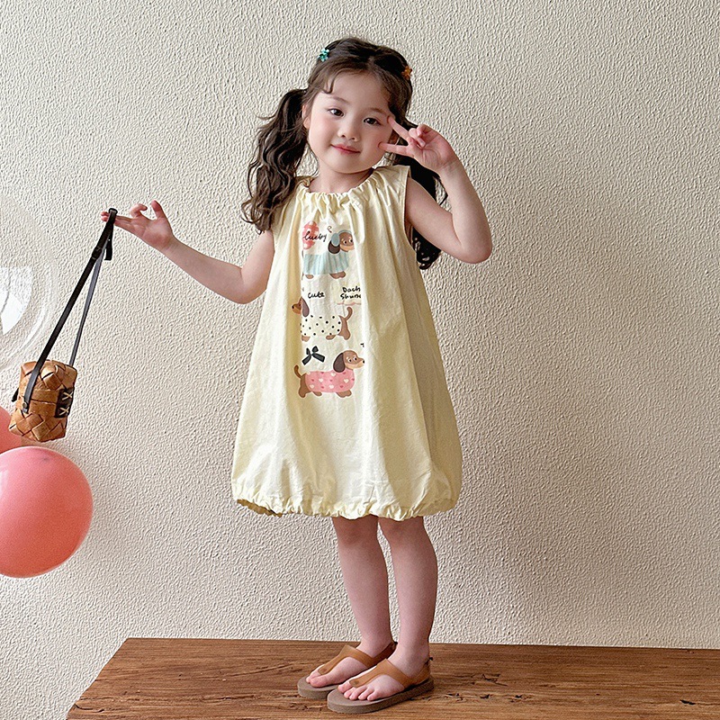2025夏新品★子供服　ワンピース★80cm〜130cm 2色