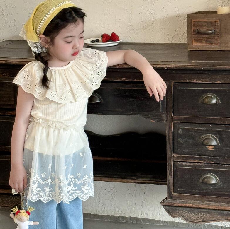 2025夏新作JM★子供服　トップス★90cm〜140cm 2色