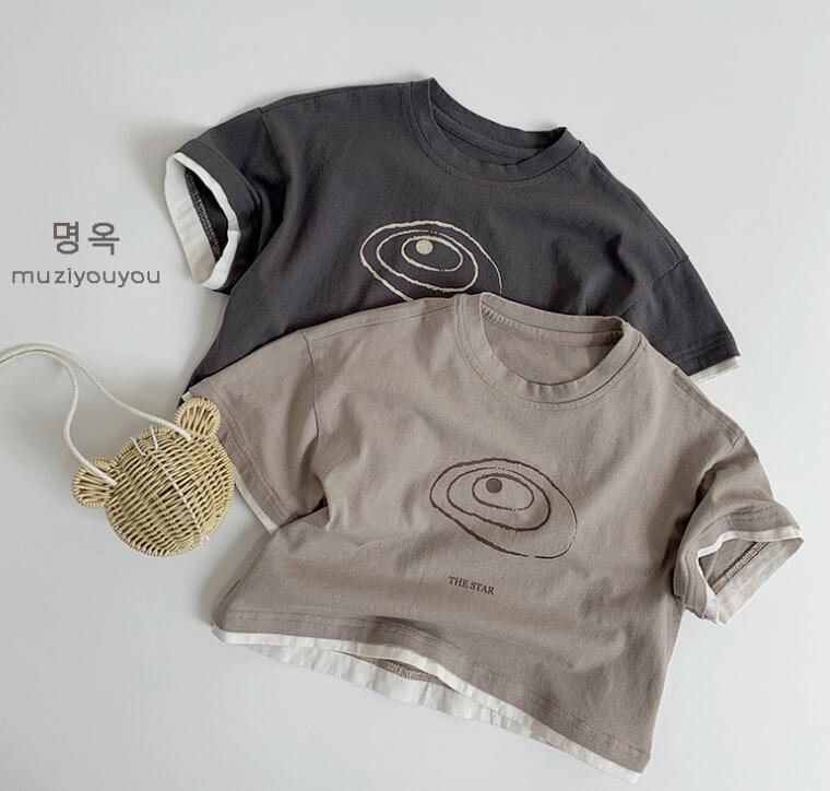2025夏新作muji★子供服　トップス★80cm〜130cm 2色