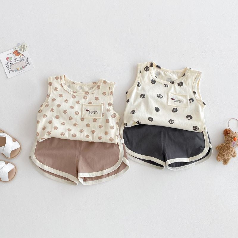 2025新品★子供服　セットアップ★73〜120 2色