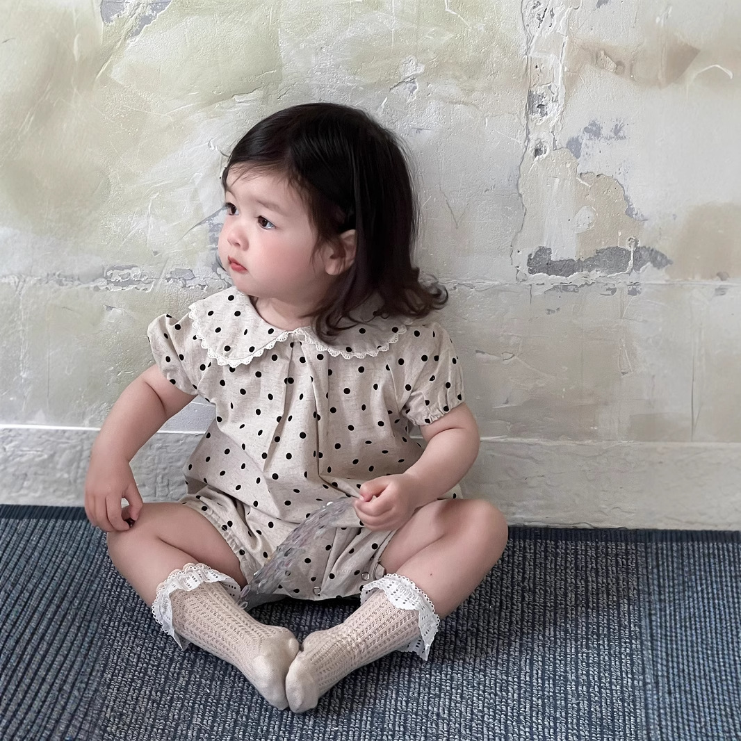 2025新入荷★ベビー服　ロンパース★66cm〜90cm 2色