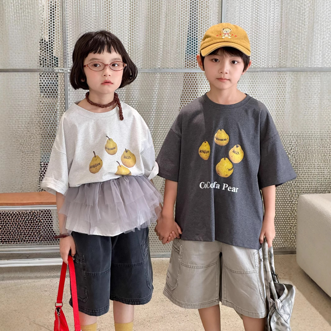 「2025」子供服★トップス★Tシャツ★韓国風子供服★2色90cm〜150cm