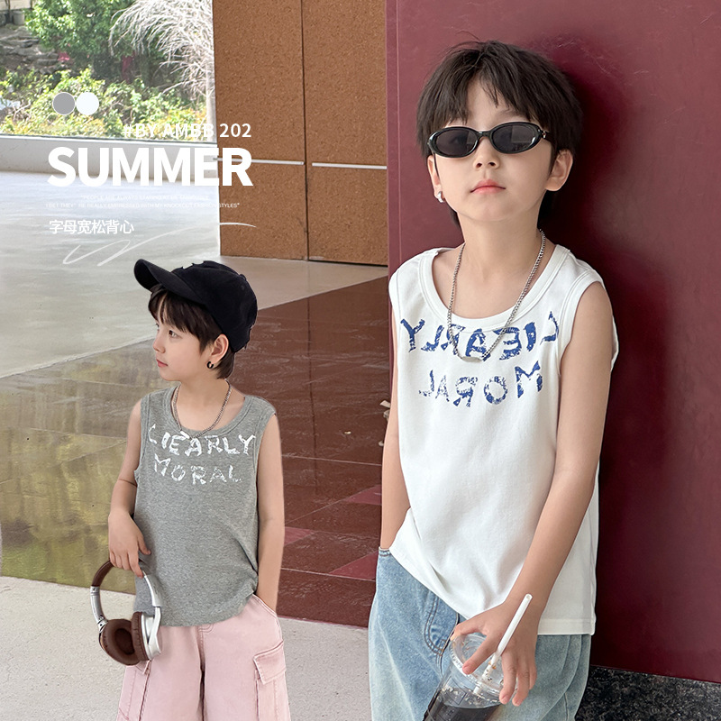 2025夏新作A★子供服　トップス★90cm〜170cm 2色