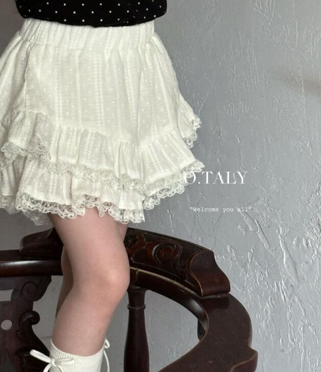 2025夏新作otaly子供服　スカート★90cm〜140cm 2色