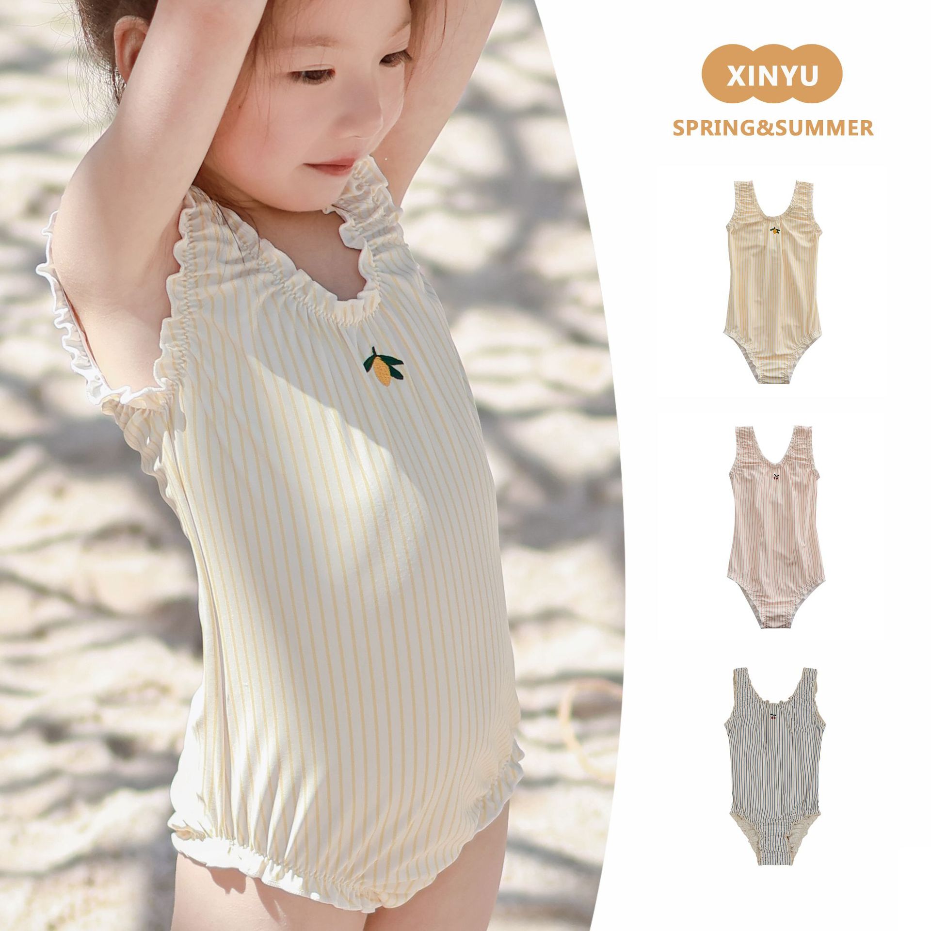 2025新品★子供服　水着★80〜130 3色