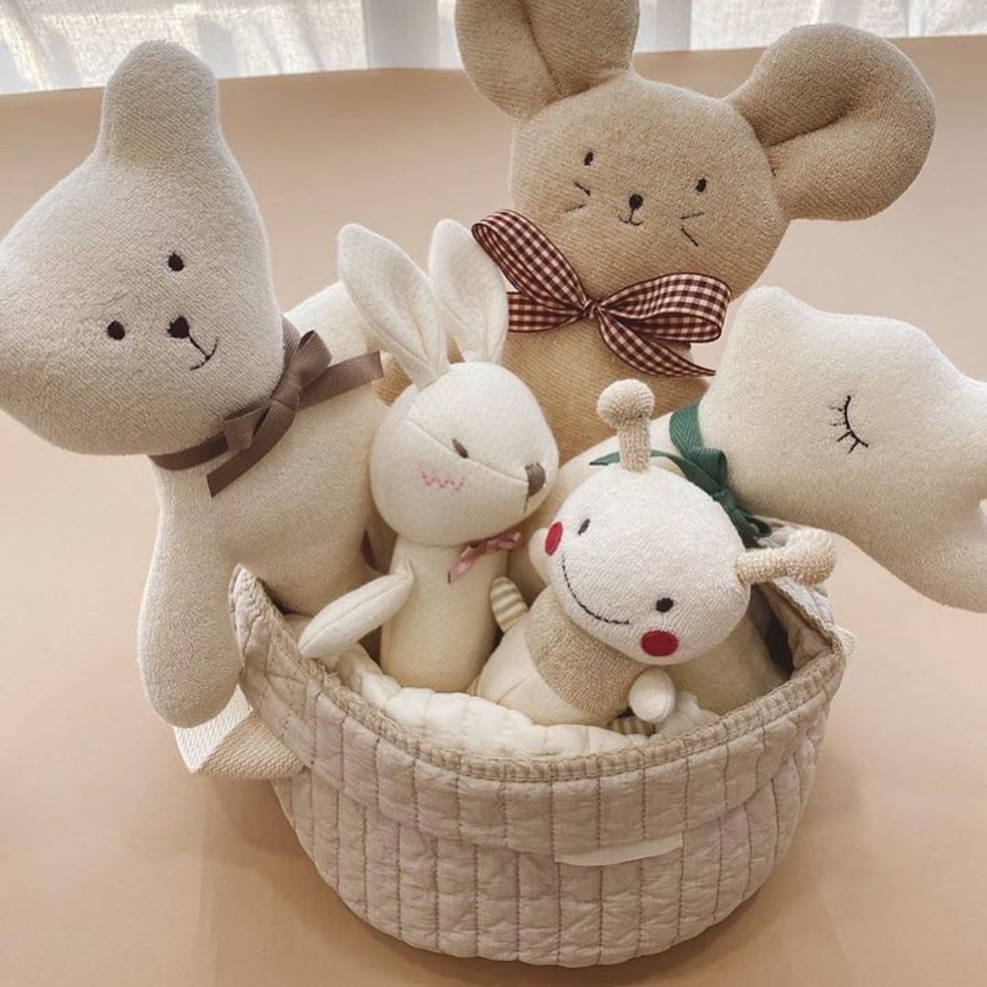 子供用品★ベビー玩具・ホビー★なだめぬいぐるみ★2柄