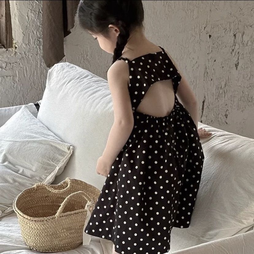 「2025」子供服★ワンピース★袖なし★韓国風子供服★2色90cm〜140cm