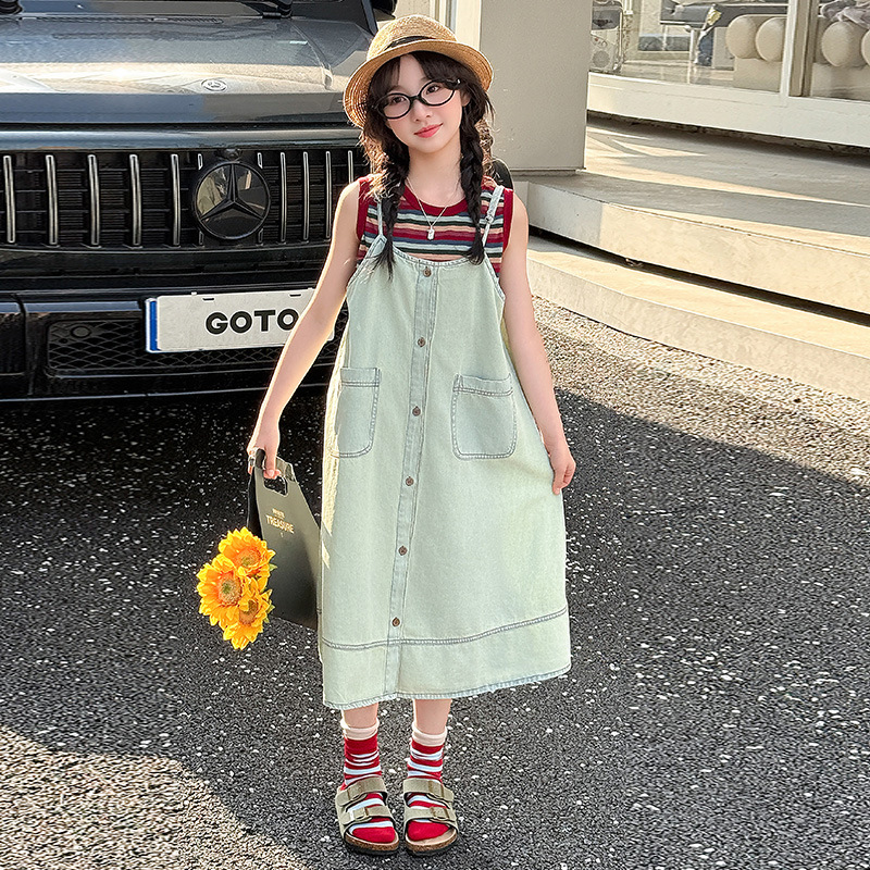 2025新品★子供服　ワンピース+ベスト★120cm〜170cm