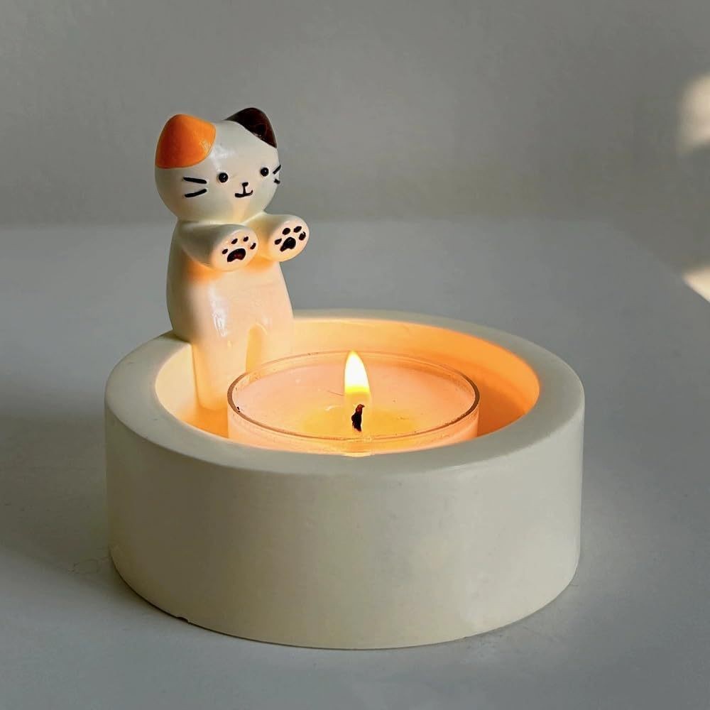 ★道具装飾　飾り小物★樹脂工芸品★キャンドルスタンドの置物★