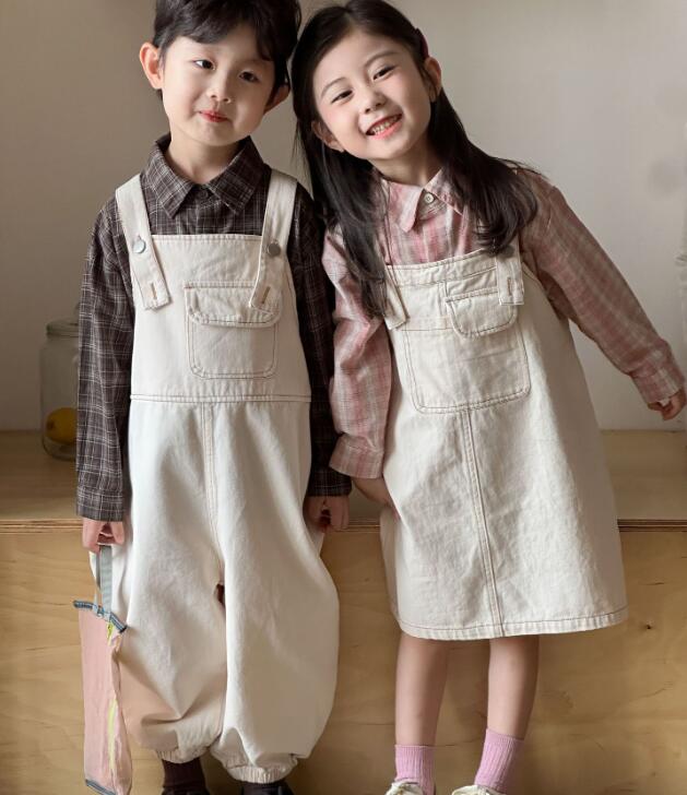 2025新品★子供服　サロペット&ワンピース★80cm〜150cm 2色